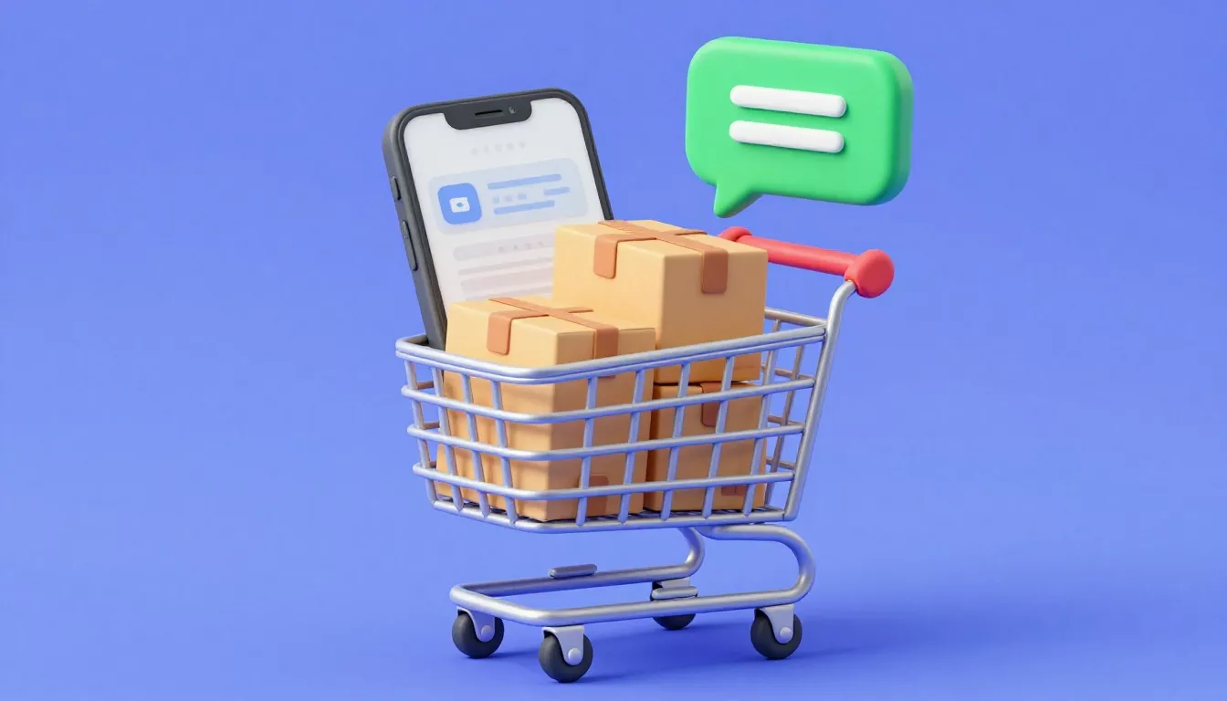Как вернуть брошенную корзину с помощью SMS